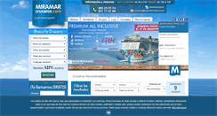 Desktop Screenshot of miramarcruceros.com